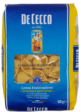 Conchiglie Rigate n.50 von De Cecco - 500gr